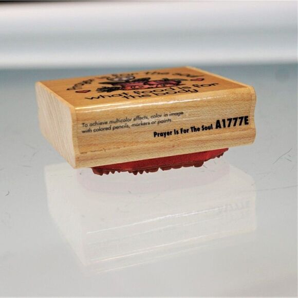 Easter Stamps Religious Prayer For The Soul And Easter Window Rubber Stamps - Picture 5 of 8